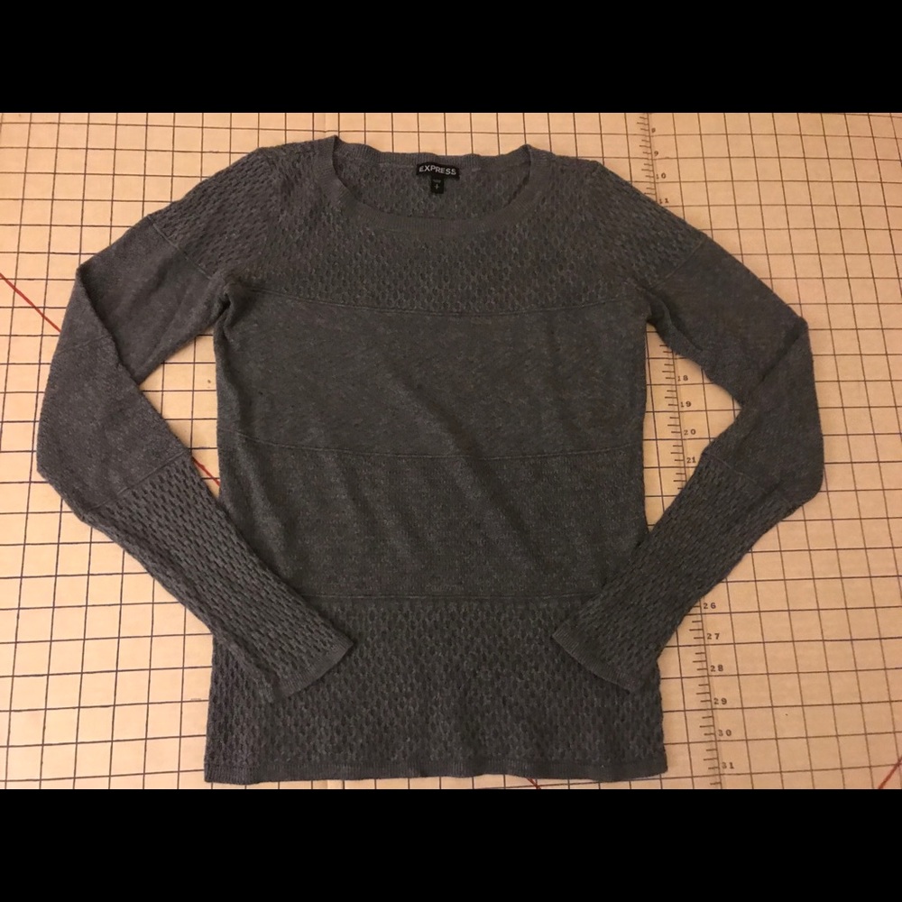 Express Textured Sweater (Worn once, like new)